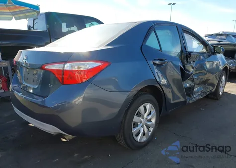 2014 Toyota Corolla Le from USA, damaged, VIN 5YFBURHE4EP074066